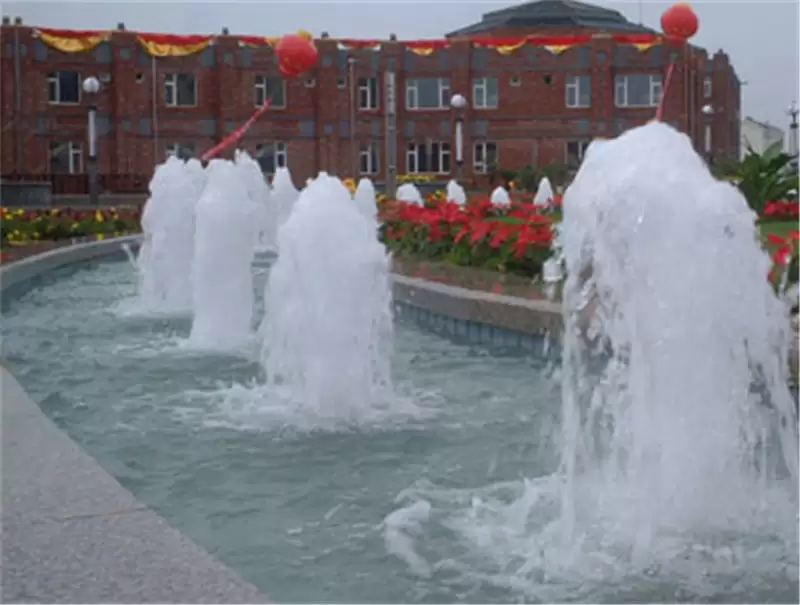 Commonly Used Water Patterns In Music Fountains 7 Snow Pines