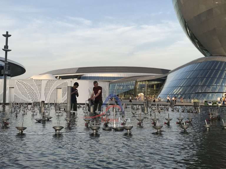 Astana EXPO 2017 Water Fire Fountain Show Musical Fountain, Kazakhstan 14 Musical Dancing Fountain