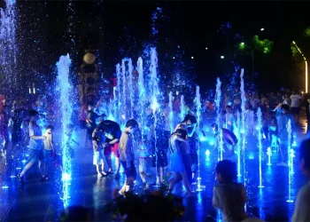 2022 Chenhua Square Dry Deck Musical Dancing Fountain China