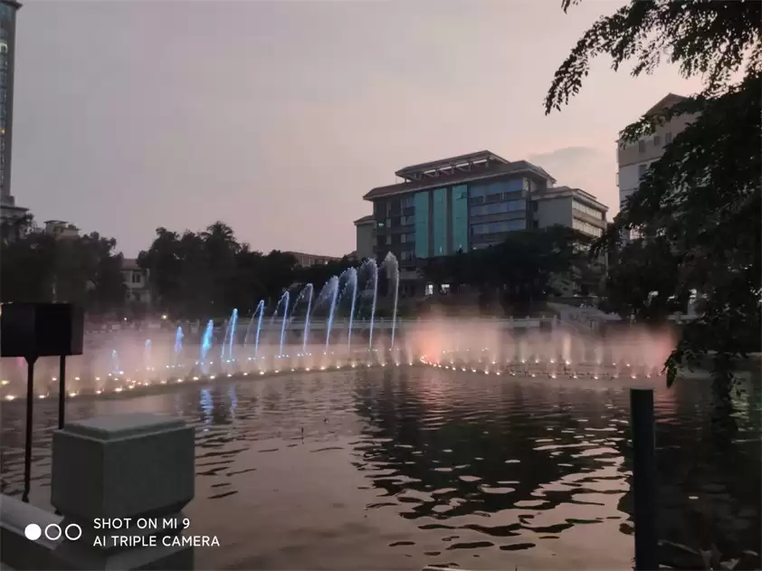 2022 Wenming Lake Musical Fountain Completed Successfully China1