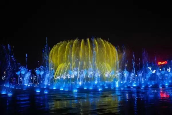 3D Digital Swing Fountain 1 3D Digital Fountain2