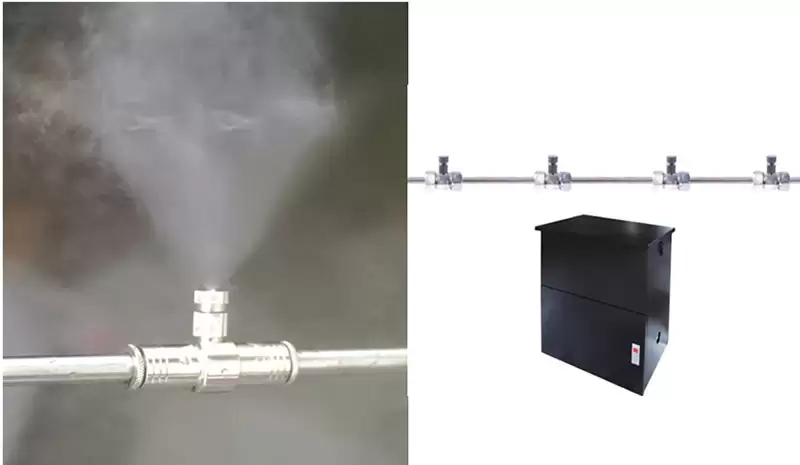 Artificial Cool Fog Fountain HSVF System