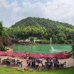 Beira Town Theme Park Interactive Water Fountain Project China