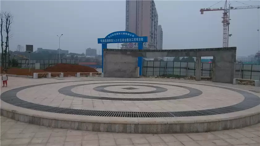 Changsha Airport Highway Entrance Musical Water Fountain Project China1