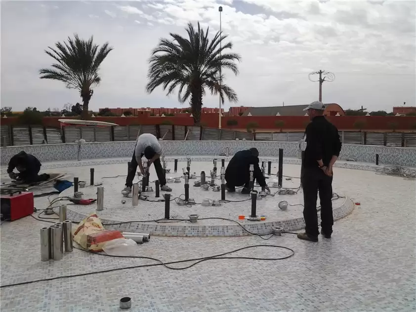 El found City Dancing Water Fountain For Pool Morocco2