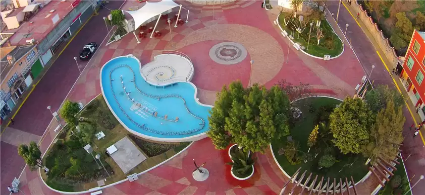Jardin Hidalgo Ixtapaluca Music Water Fountain Project
