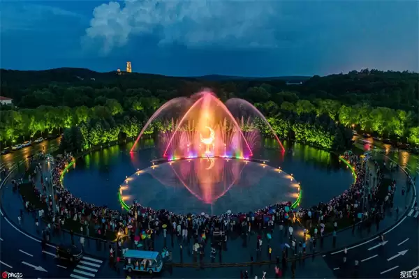 Light Shadow Water Dance Music Fountain Introduction1