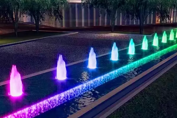 Snow-Pine Nozzle 1 Music Fountain Equipment Design and Application of Snow Pine Nozzle2