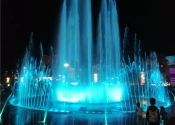 Sanlan Square Musical Dancing Fountain Project China3