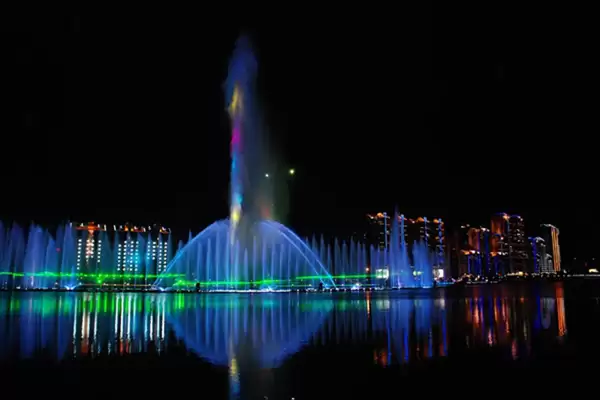 Top 10 Most Beautiful Musical Dancing Fountains in China Series Guangdong Jieyang Music Fountain Show2