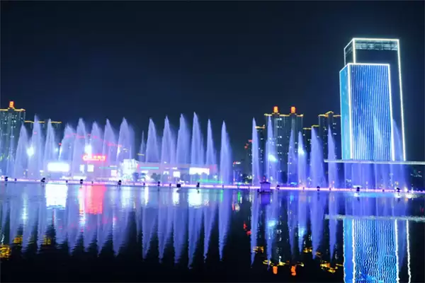 Top 10 Most Beautiful Musical Dancing Fountains in China Series Luoyang Musical Fountain1