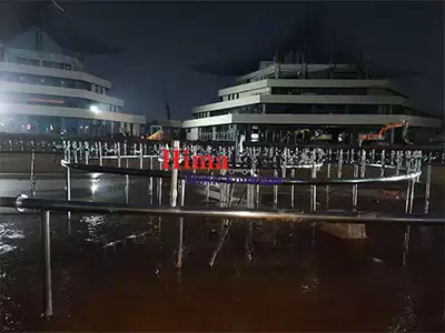 Yinyue Lake Musical Dancing Fountain At Nanchang Cultural Center Has Entered The Construction Stage 3 Yinyue Lake Musical Dancing Fountain At Nanchang Cultural Center Has Entered The Construction Stage2